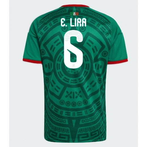 Billige Fotballdrakt Mexico Erik Lira #6 Replika Hjemmedrakt VM 2026 Kortermet Billige Fotballdrakt Mexico Erik Lira #6 Replika Hjemmedrakt VM 2026 Kortermet